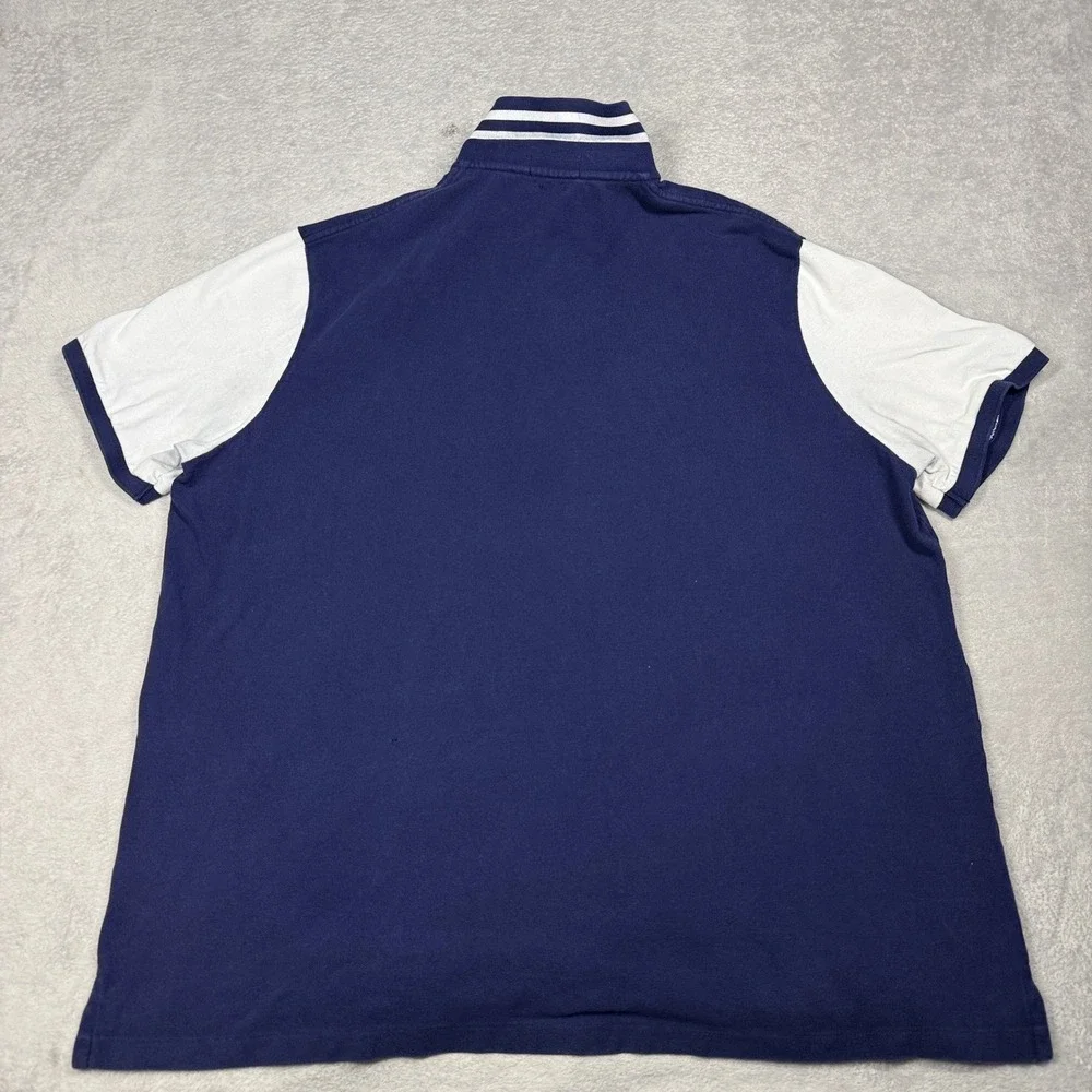 Polo Ralph Lauren Big Pony Polo Shirt Mens XXL Navy Blue Crest Classic Fit 13703